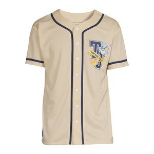 Tom and Jerry Men's Baseball Jersey (XL)